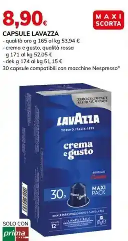 Basko Capsule LAVAZZA offerta