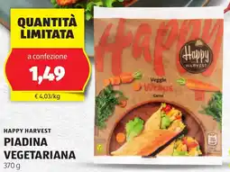 ALDI Happy harvest vegetariana offerta