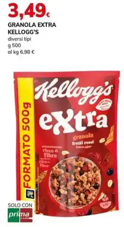 Basko Granola extra KELLOGG'S offerta