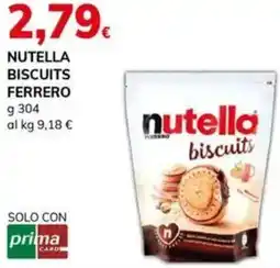 Basko Nutella biscuits ferrero offerta