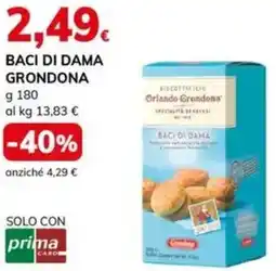 Basko Baci di dama GRONDONA offerta