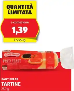 ALDI Daily bread tartine offerta