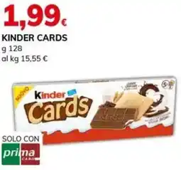Basko Kinder cards offerta