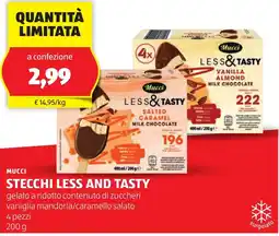 ALDI Mucci stecchi less and tasty offerta