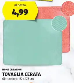 ALDI Home creation tovaglia cerata offerta