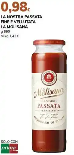 Basko La nostra passata fine e vellutata LA MOLISANA offerta