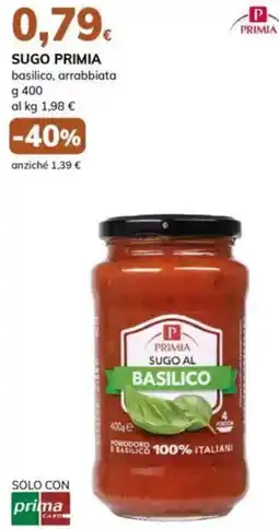 Basko Sugo PRIMIA offerta