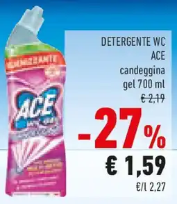 Conad Detergente WC ACE candeggina gel offerta