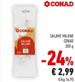 Conad Salame milano CONAD offerta