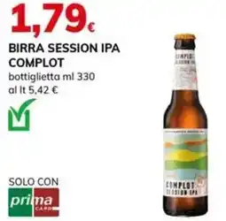 Basko Birra session ipa COMPLOT offerta