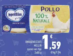 Conad Omogeneizzati MELLIN offerta