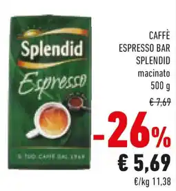 Conad Caffè espresso bar Splendid offerta