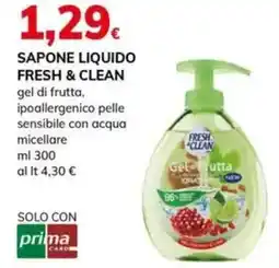 Basko Sapone liquido FRESH & CLEAN offerta