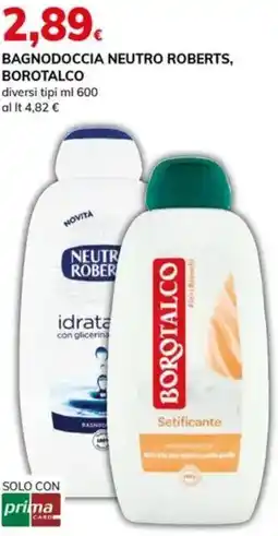 Basko Bagnodoccia neutro roberts, borotalco offerta