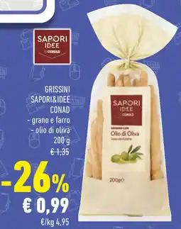 Conad Grissini SAPORI&IDEE CONAD offerta