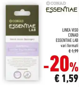 Conad Linea viso CONAD ESSENTIAE LAB offerta