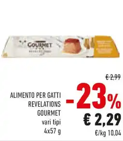 Conad Alimento per gatti revelations GOURMET offerta