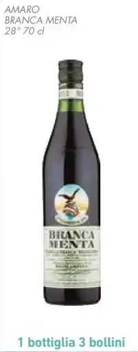 Conad Amaro BRANCA MENTA 28° offerta