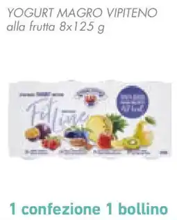 Conad Yogurt magro VIPITENO offerta