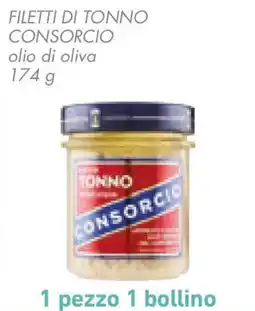 Conad Filetti di tonno CONSORCIO offerta