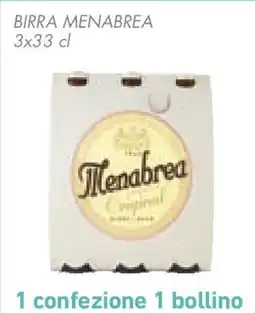 Conad Birra MENABREA offerta