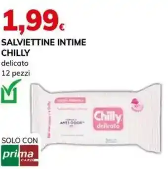 Basko Salviettine intime CHILLY offerta