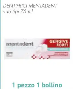 Conad Dentifrici MENTADENT offerta