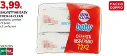 Basko Salviettine baby FRESH & CLEAN offerta