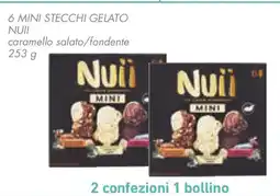 Conad 6 mini stecchi gelato NUII offerta