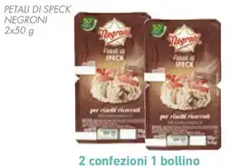 Conad Petali di speck NEGRONI offerta