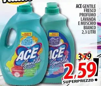 Il Genio Supermercato Ace gentile fresco profumo lavanda e muschio bianco offerta