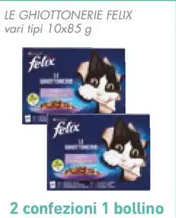 Conad Le ghiottonerie FELIX vari tipi offerta