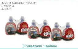 Conad Acqua naturale "issima" LEVISSIMA offerta