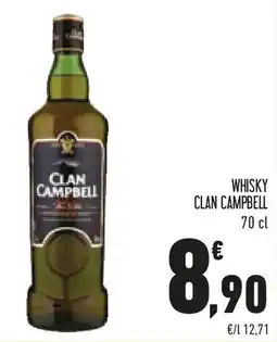 Conad Whisky clan CAMPBELL offerta