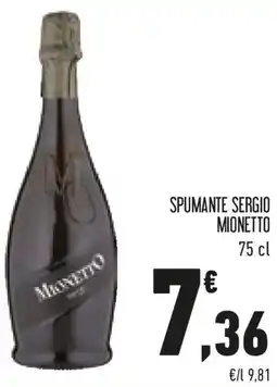 Conad Spumante sergio MIONETTO offerta