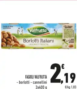 Conad Fagioli VALFRUTTA offerta