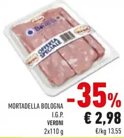 Conad Mortadella bologna I.G.P. VERONI offerta