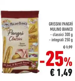 Conad Grissini pangrì MULINO BIANCO offerta