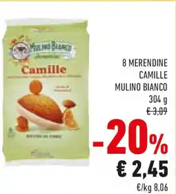 Conad 8 merendine camille MULINO BIANCO offerta