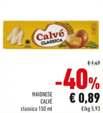Conad Maionese CALVÉ classica offerta
