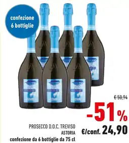 Conad Prosecco D.O.C. treviso ASTORIA offerta