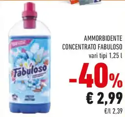 Conad Ammorbidente concentrato FABULOSO offerta