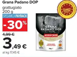 Carrefour Grana Padano DOP grattugiato offerta