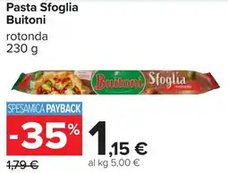 Carrefour Pasta Sfoglia Buitoni offerta