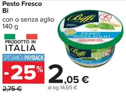 Carrefour Pesto Fresco Bi offerta