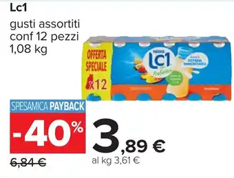 Carrefour Lc1 gusti assortiti offerta
