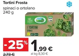 Carrefour Tortini Frosta offerta