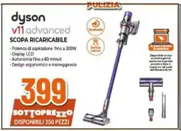 Expert dyson v11 advanced SCOPA RICARICABILE offerta