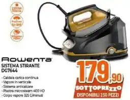 Expert Rowenta SISTEMA STIRANTE DG7644 offerta