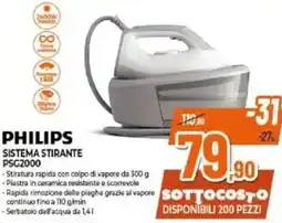 Expert PHILIPS SISTEMA STIRANTE PSG2000 offerta